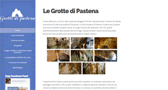 Desktop Screenshot of grottepastena.it