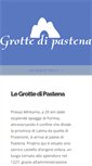 Mobile Screenshot of grottepastena.it